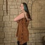 Skórzana sukienka Freya, brązowy - Celtic Webmerchant