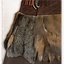 Karya fur skirt with dragon, brown - Celtic Webmerchant