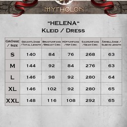 abito medievale Helena - Celtic Webmerchant