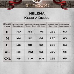 Średniowieczny strój Helena - Celtic Webmerchant