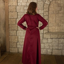 Medieval kjole Heloise, rød - Celtic Webmerchant