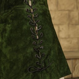 Vestido de cuero Lunete, Verde - Celtic Webmerchant