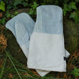 Medieval kitchen gloves white - Celtic Webmerchant