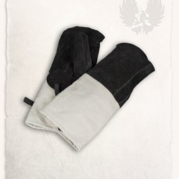 Medieval kitchen gloves black - Celtic Webmerchant