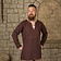 Mytholon Viking túnica Tronde, marrón - Celtic Webmerchant