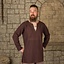 Viking tunika Tronde, brun - Celtic Webmerchant