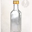 Glasflaske 100 ml med skruelåg