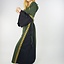Dress Cleena green-black - Celtic Webmerchant