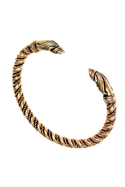 Bracelet corbeau viking, bronze - Celtic Webmerchant