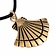 Mittelalter Amulett Jakobsmuschel, Bronze - Celtic Webmerchant