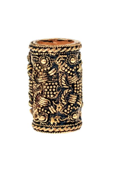 Koralik do brody wiking Rygge, brąz - Celtic Webmerchant