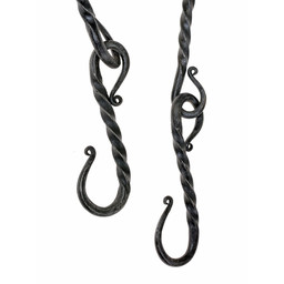 Kettle hook with multiple hooks, 58 cm - Celtic Webmerchant