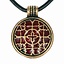 Merovingian pendant Hoen, silvered bronze - Celtic Webmerchant