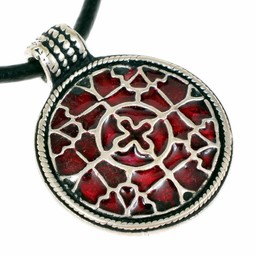 Merovingian Pendant Hoen, Silvered Bronze - Celtic Webmerchant