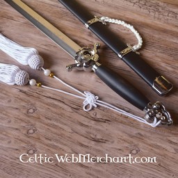 White Tai Chi sword - Celtic Webmerchant