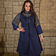 Mytholon Medieval dress Leandra, dark blue - Celtic Webmerchant