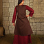 Medieval dress Leandra, brown - Celtic Webmerchant