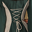 Middeleeuwse jurk Jasione, groen/creme - Celtic Webmerchant