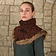 Mytholon collare di lana marrone Gambeson Nimue - Celtic Webmerchant