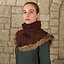 Gambesón cuello marrón lana Nimue - Celtic Webmerchant