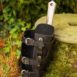 Geralt vambrace för att kasta knivar, svart, höger - Celtic Webmerchant