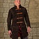 Mytholon Gambeson Arthur juego completo de piel de ante marrón - Celtic Webmerchant