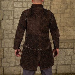 Komplet ze skóry zamszowej Gambeson Arthur w kolorze brązowym - Celtic Webmerchant