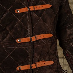 Ensemble complet en cuir suédé Gambeson Arthur marron - Celtic Webmerchant