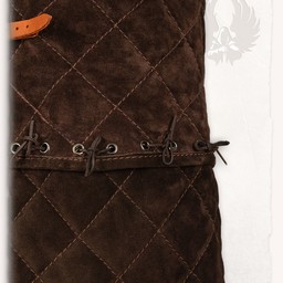 Komplet ze skóry zamszowej Gambeson Arthur w kolorze brązowym - Celtic Webmerchant