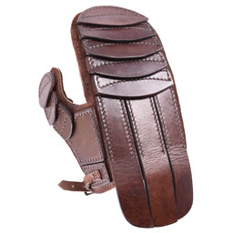 Full contact leather glove, left hand - Celtic Webmerchant