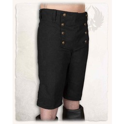 Pantalon pirate Franklin, noir - Celtic Webmerchant