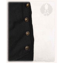 Pantalon pirate Franklin, noir - Celtic Webmerchant