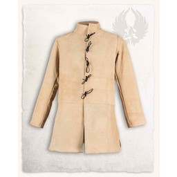 Veste en daim du 17ème siècle Tilly, sable (buffle) - Celtic Webmerchant
