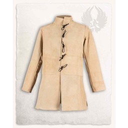 Wildlederjacke aus dem 17. Jahrhundert, Sand (Buffcoat) - Celtic Webmerchant