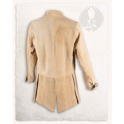 Veste en daim du 17ème siècle Tilly, sable (buffle) - Celtic Webmerchant