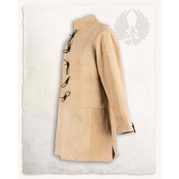 Veste en daim du 17ème siècle Tilly, sable (buffle) - Celtic Webmerchant