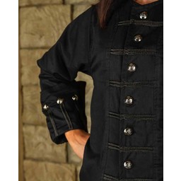 Pirate jacket Enigo, black - Celtic Webmerchant