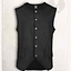 Pirate Vest Fletcher, black - Celtic Webmerchant