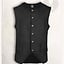 Pirate Vest Fletcher, svart - Celtic Webmerchant