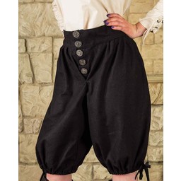 Pantalones renacentistas de tilly, negro - Celtic Webmerchant
