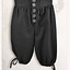 Pantalones renacentistas de tilly, negro - Celtic Webmerchant