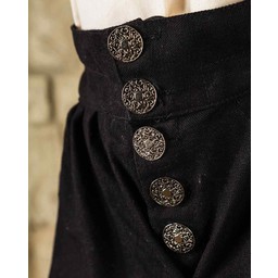 Pantalones renacentistas de tilly, negro - Celtic Webmerchant