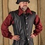 Leather Doublet Tilly, Black - Celtic Webmerchant