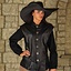 Doublet en cuir tilly, noir - Celtic Webmerchant