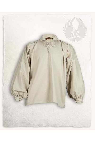 Mittelalterliches Hemd Jonathan, Creme - Celtic Webmerchant