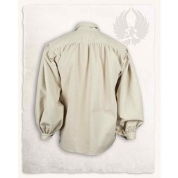 Medieval shirt Jonathan, cream - Celtic Webmerchant