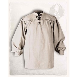 Camisa medieval Ansgar, natural - Celtic Webmerchant