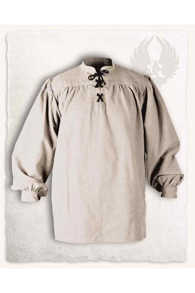 Middeleeuws hemd Ansgar, naturel - Celtic Webmerchant