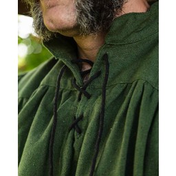 Medieval shirt Ansgar, green - Celtic Webmerchant