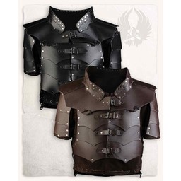 Leather armor Rasmus, black - Celtic Webmerchant